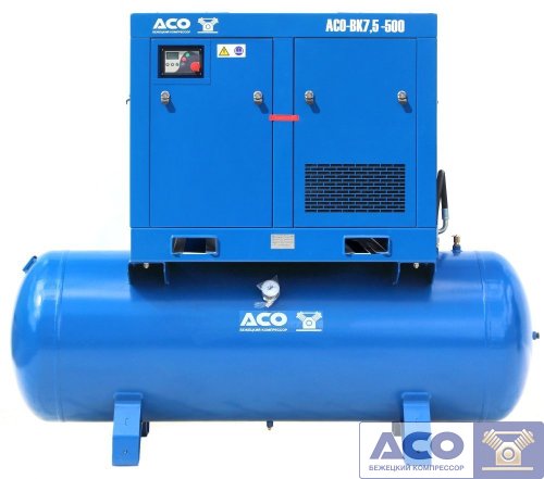 Винтовой компрессор АСО-ВК 7,5/13М2-500 Бежецкого завода АСО