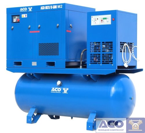 Винтовой компрессор АСО-ВК11/8М2.ОВ-500 Бежецкого завода АСО фото 2