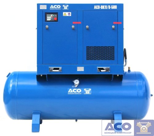 Винтовой компрессор АСО-ВК 11/8М2-500 Бежецкого завода АСО
