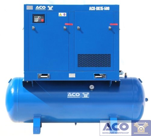Винтовой компрессор АСО-ВК 15/13М2-500 Бежецкого завода АСО