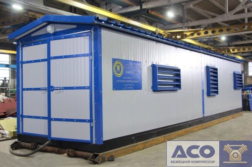 Модульная компрессорная станция ВМКС 2*75/10-2 Бежецкого АСО фото 2
