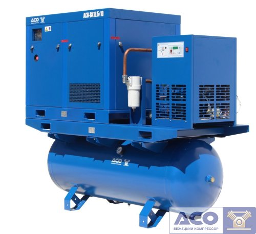 Винтовой компрессор АСО-ВК 18,5/10М2.ОВ-500 Бежецкого завода АСО фото 2