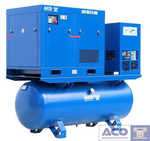 Винтовой компрессор АСО-ВК11/8М2.ОВ-500 Бежецкого завода АСО фото 3